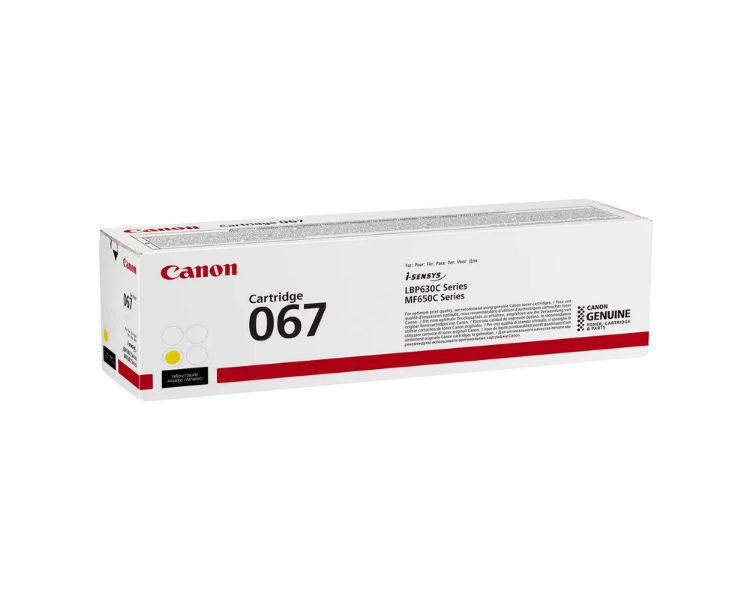 TONER AMARILLO CANON 067
