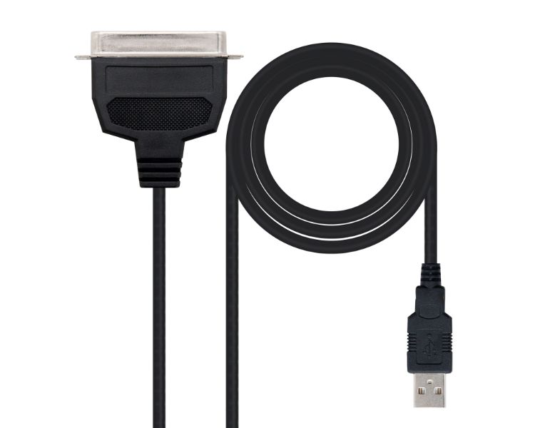 CONVERSOR USB A PARALELO 1.5 M NANOCABLE