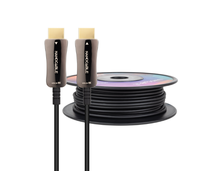 CABLE HDMI V2.1 AOC 8K A/M-A/M 100M NANOCABLE