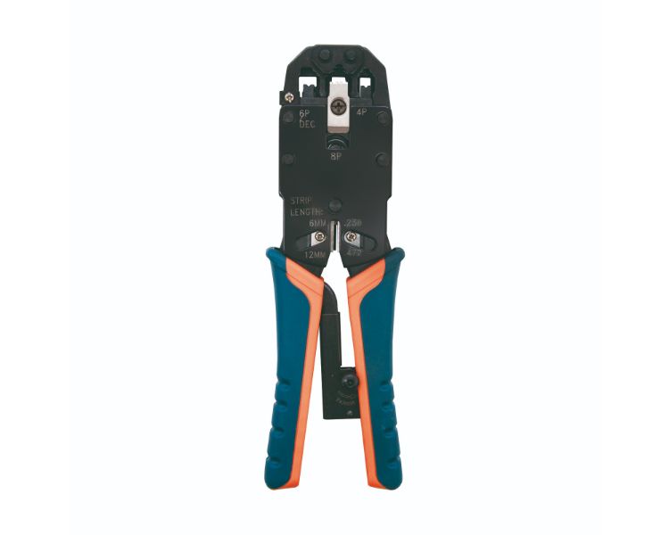 TENAZA METALICA CRIMPADORA CARRACA RJ45, RJ12, RJ11, RJ10 NANOCABLE