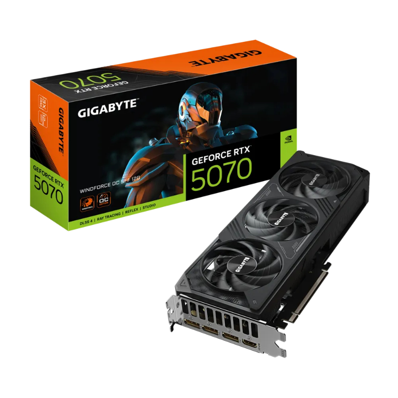 VGA NVIDIA RTX 5070 WINDFORCE OC 12 GB GIGABYTE
