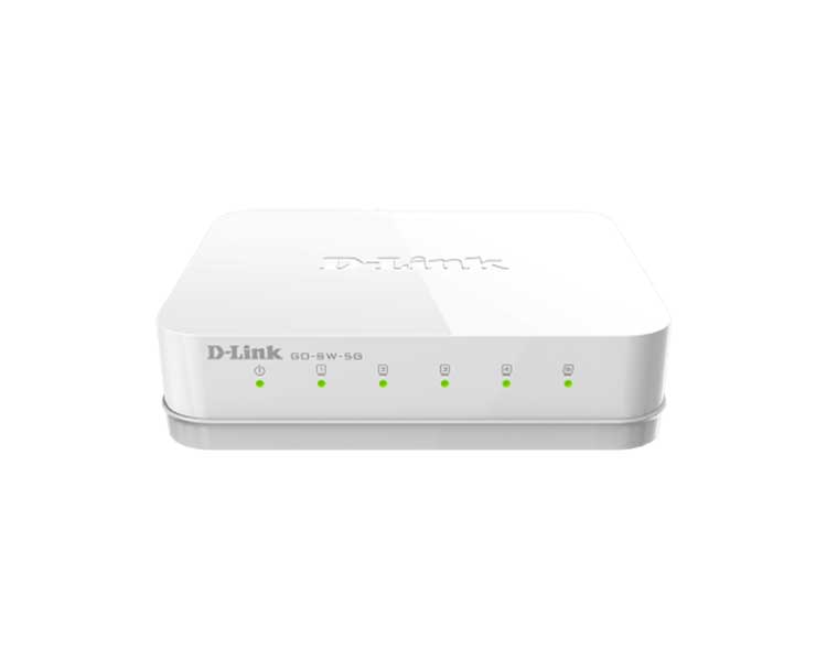 D-LINK SWITCH 5 PUERTOS 10/100/1Gbit DLINKGO