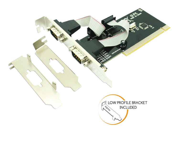 ADAPTADOR PCI 2 PUERTOS SERIE APPROX