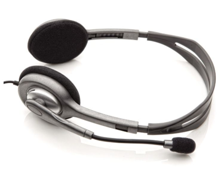 AURICULAR + MICROFONO H110 SUPRESION DE RUIDO GRIS LOGITECH