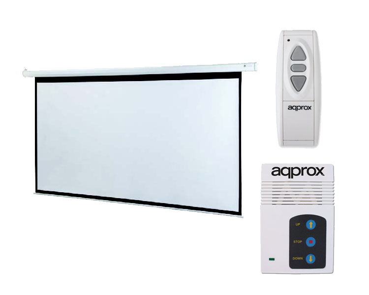 PANTALLA MURAL ELECTRICA PROYECCION 16:9 (2340 x 1310) APPROX