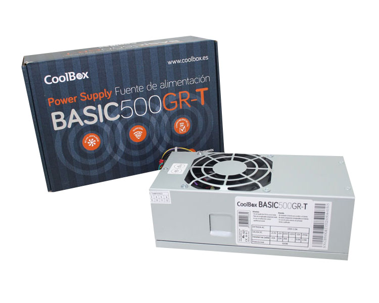 FUENTE ALIM. BASIC 500GR-T FORMATO TFX COOLBOX