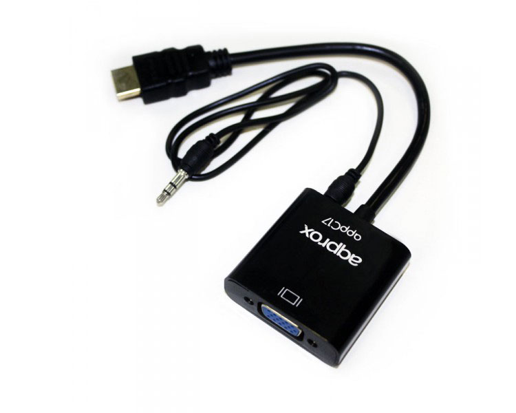 ADAPTADOR HDMI A VGA APPROX