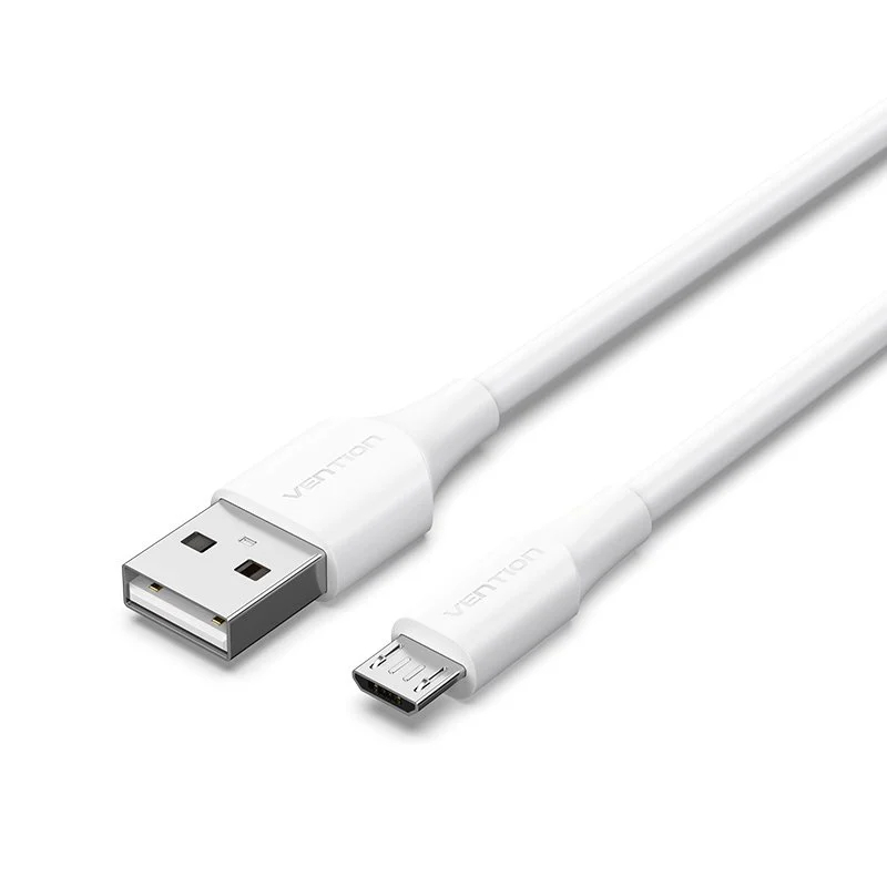 CABLE USB 2.0 A MICRO USB 3 M BLANCO VENTION