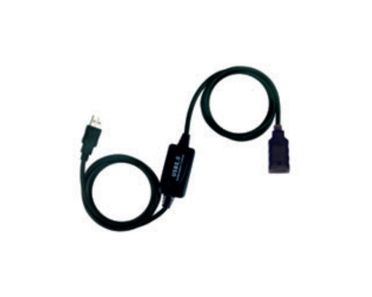 CABLE USB2.0 PROLONGADOR CON AMPLIFICADOR TIPO A/M-A/H 15 M NANOCABLE