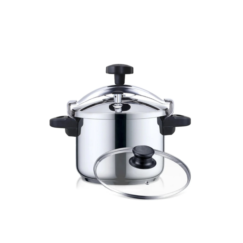 OLLA INOX PLUS + VALVULA ROTATIVA 6L HAEGER