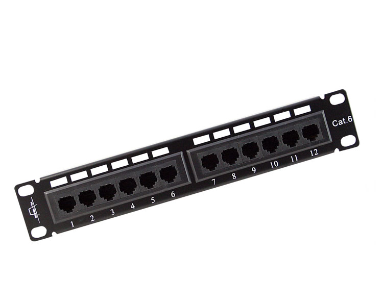 PATCH PANEL 12 PORT 10'' UTP C6