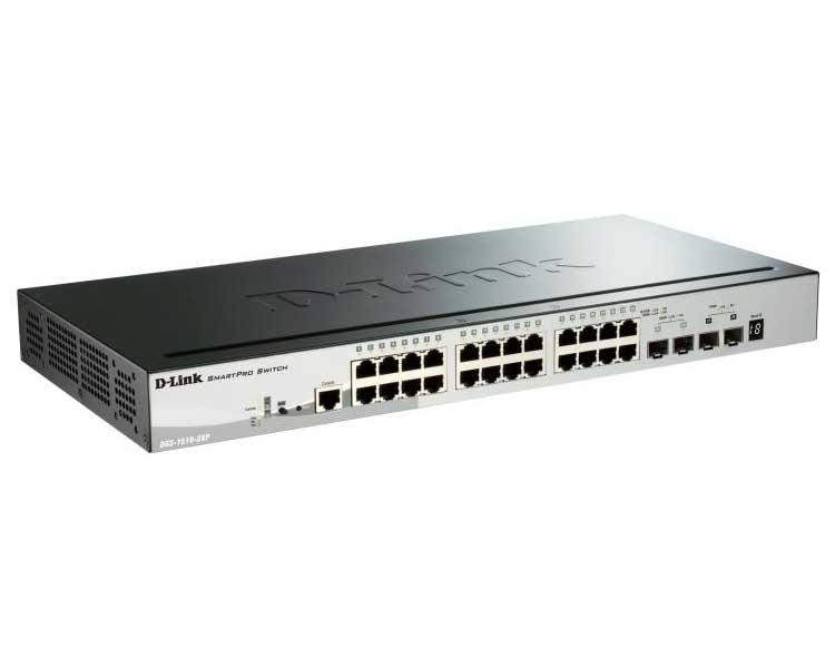 D-LINK SWITCH 28 PUERTOS 10/100/1Gbit w/2 10G SFP + 2 SFP