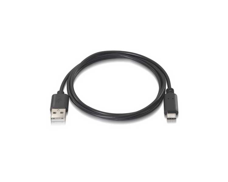 CABLE USB 2.0 3A TIPO USB-C/M- A/M 1 M NEGRO NANOCABLE