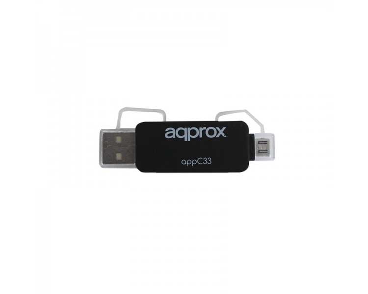 ADAPTADOR MICRO SD/SD/MMC  A USB/MICRO USB APPROX