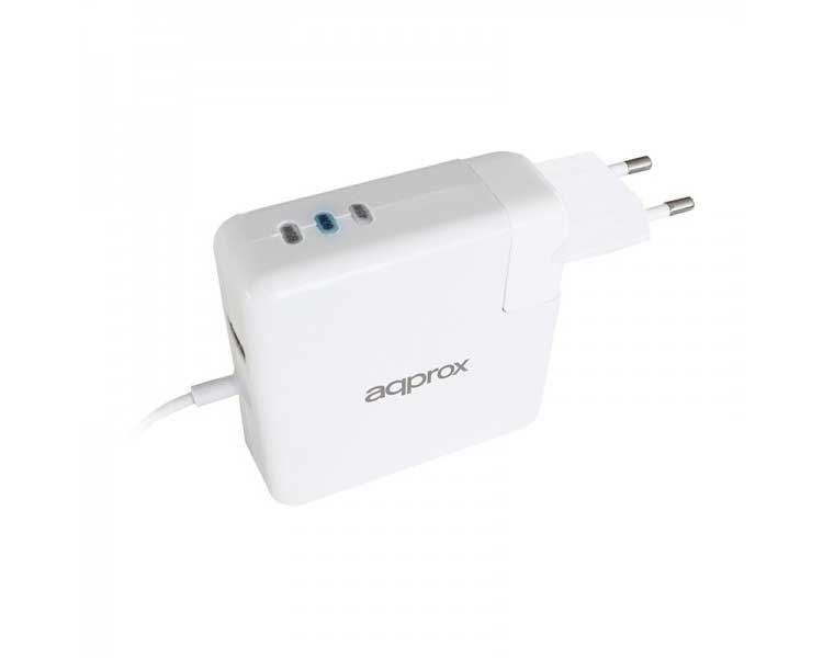 AC ADAPTER UNIVERSAL MACBOOK TYPE L 45W/60W/85W APPROX