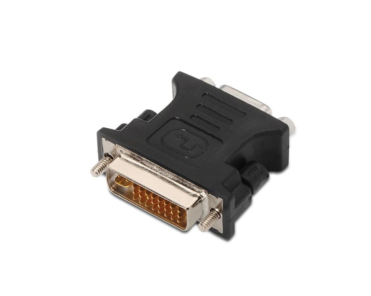ADAPTADOR DVI A SVGA 24+5/M-HDB15/H NEGRO NANOCABLE