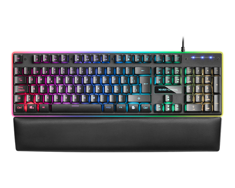 TECLADO HIBRIDO MECANICO SWITCH RED RGB MK320ES MARS GAMING