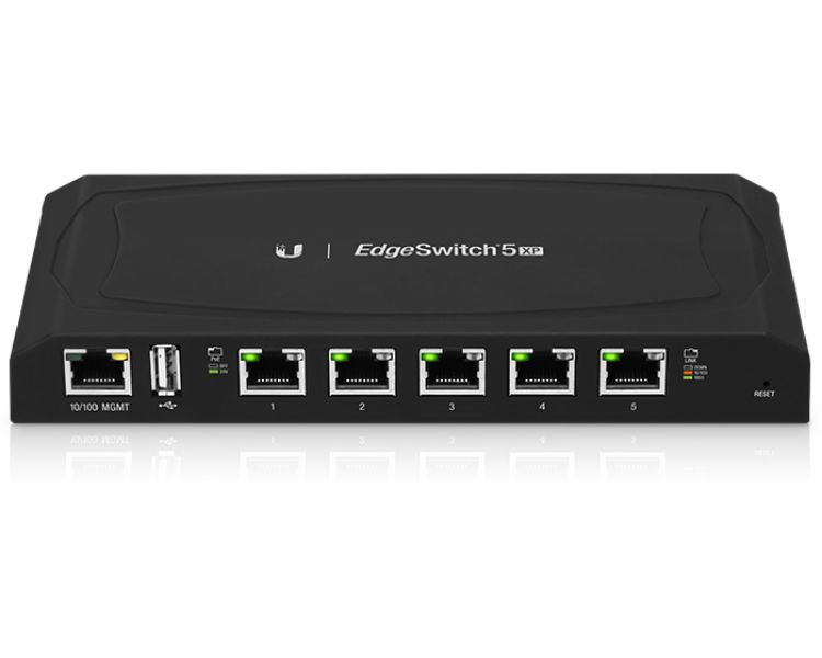 UBIQUITI TOUGH SWITCH 5 PUERTOS 10/100/1Gbit PoE