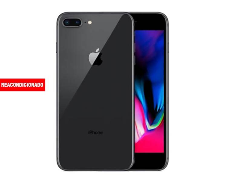 APPLE iPHONE 8 PLUS 256 GB SPACE GREY REACONDICIONADO GRADO B