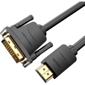 CONVERSOR DVI/M A HDMI/M 1.5 M NEGRO VENTION