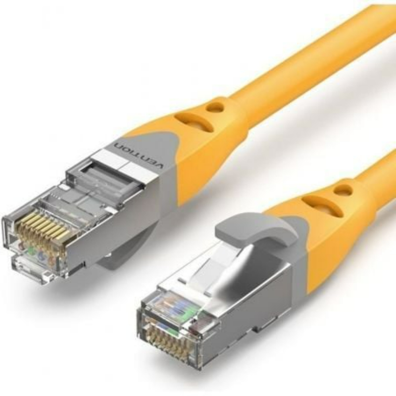 CABLE DE RED LATIGUILLO RJ45 CAT.6A SFTP AWG27 3 M AMARILLO VENTION