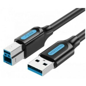 CABLE USB 3.0 TIPO-B/M A USB-A/M 3 M NEGRO VENTION
