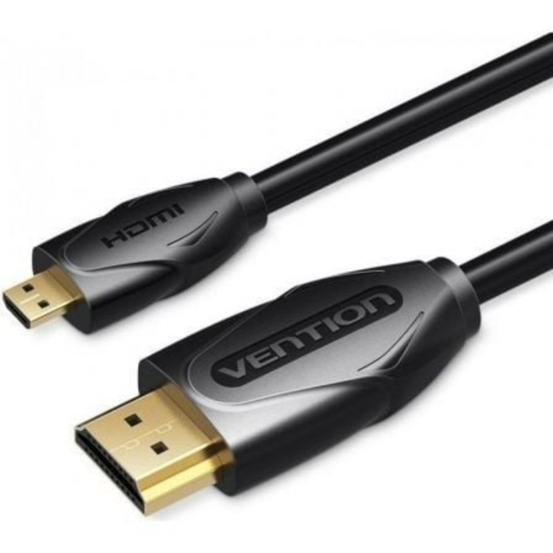 CABLE HDMI/M A MICRO HDMI/M 1 M AWG34 NEGRO VENTION