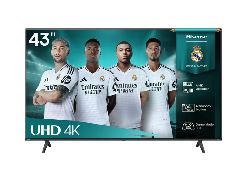 TELEVISOR 43'' UHD 4K 43A6Q SMART TV HISENSE