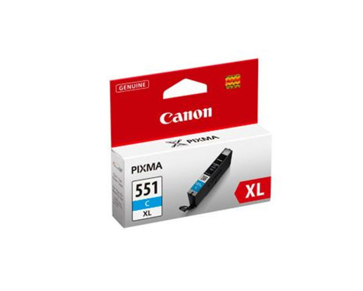 CARTUCHO TINTA CYAN CANON CLI-551C XL
