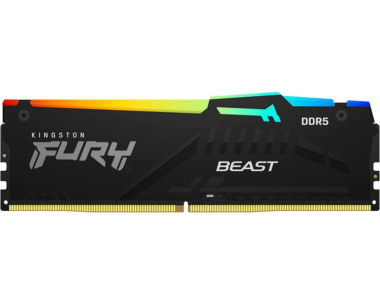 DDR5 8 GB 5600 Mhz. FURY BEAST RGB KINGSTON
