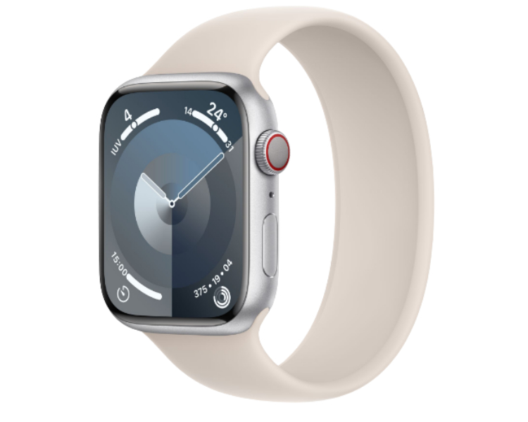 APPLE WATCH SERIES 9 CAJA ALUMINIO GPS 41mm CORREA DEPORTIVA LOOP STARLIGHT