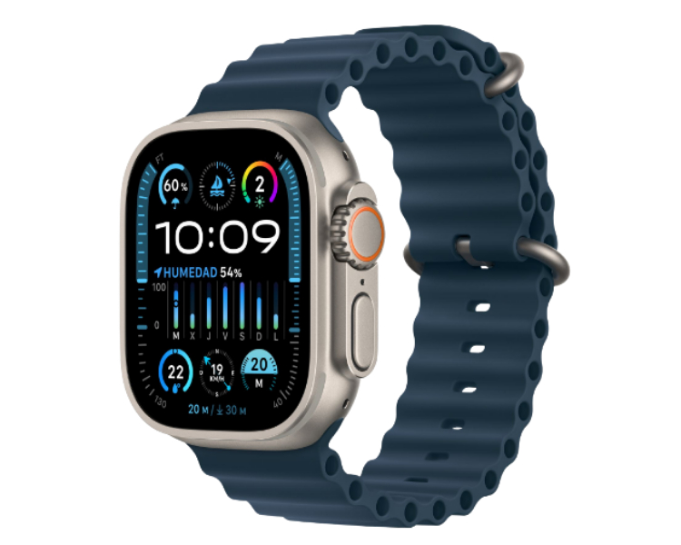 APPLE WATCH ULTRA 2 CAJA TITANIO GPS+CELL 49mm CORREA OCEAN BLUE