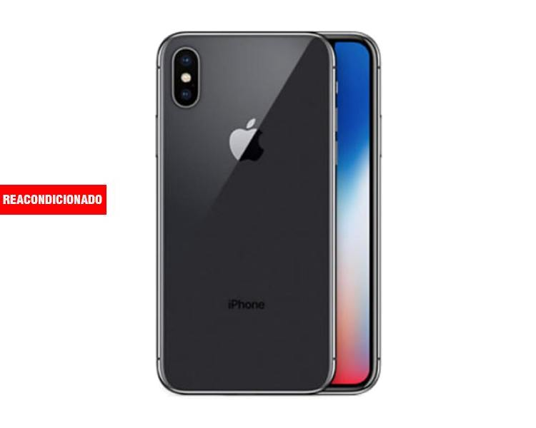 APPLE iPHONE X 256GB SPACE GREY REACONDICIONADO GRADO B