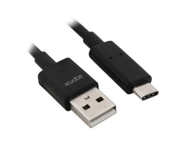 CABLE USB 3.0 A TYPE-C 1M CONECTORES METALICOS APPROX