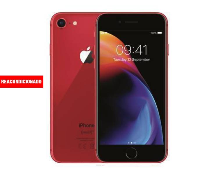 APPLE iPHONE 8 256 GB RED REACONDICIONADO GRADO B