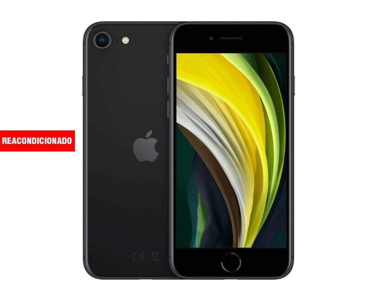 APPLE iPHONE SE 2020 128 GB BLACK REACONDICIONADO GRADO A