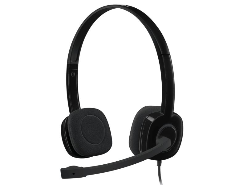 AURICULAR + MICROFONO H151 SUPRESION DE RUIDO NEGRO LOGITECH