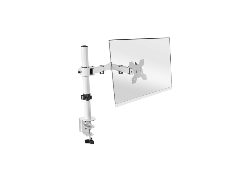 SOPORTE MONITOR AJUSTABLE 32'' BLANCO MARM1 MARS GAMING