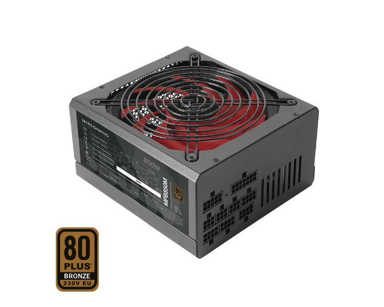 FUENTE ALIM. MODULAR 850W 80+ BRONZE MARS GAMING