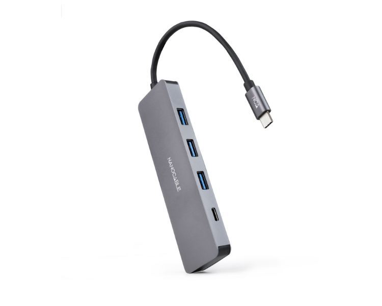 HUB USB-C 3 PUERTOS USB 3.0 10 CM NANOCABLE
