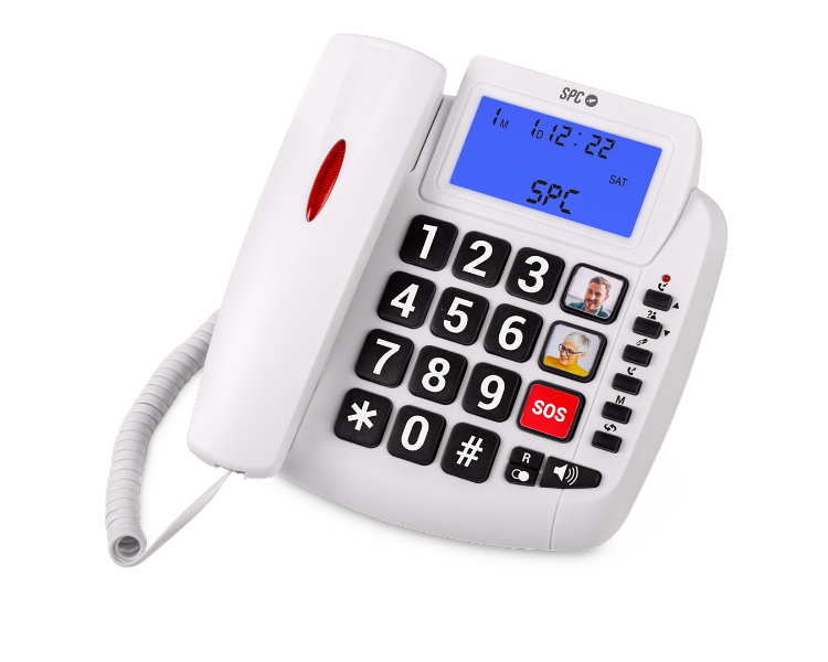 SPC TELEFONO COMFORT VOLUME 2 SENIOR WHITE