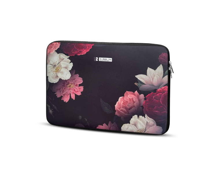FUNDA NEOPRENO SLEEVE 13.3''-14'' FLOWERS SUBBLIM
