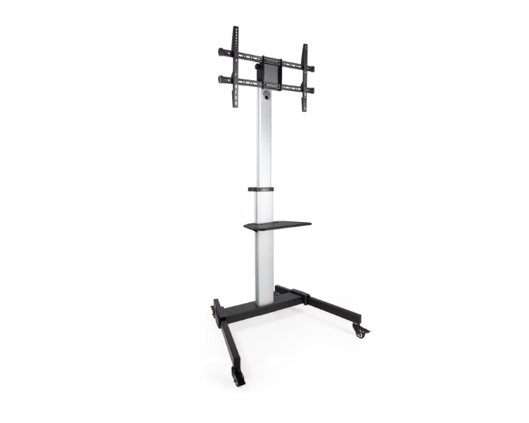 SOPORTE SUELO HERA CON RUEDAS 37''-86'' NEGRO TOOQ