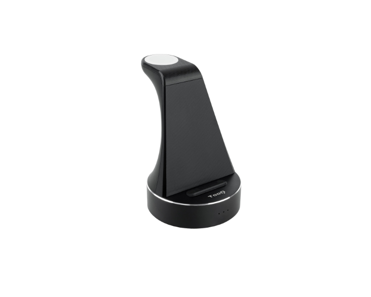 BASE DE CARGA INALAMBRICA PARA APPLE WATCH/ IPHONE NEGRO TOOQ