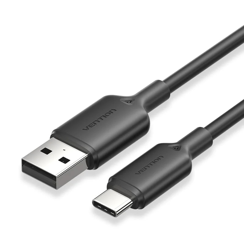 CABLE USB-C A USB-A 1 M NEGRO VENTION