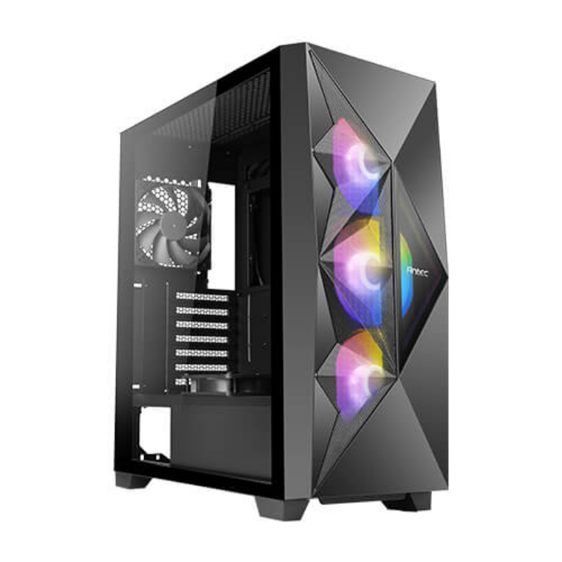CAJA SEMITORRE ATX DF800 FLUX RGB NEGRO ANTEC