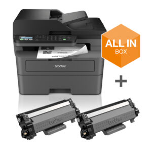 BROTHER MULTIFUNCION LASER + 2 TONER MFCL2827DWXL NEGRO