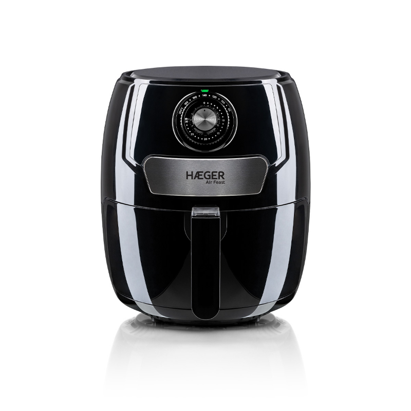 FREIDORA INTELIGENTE AIR FEAST 4.2L NEGRO HAEGER