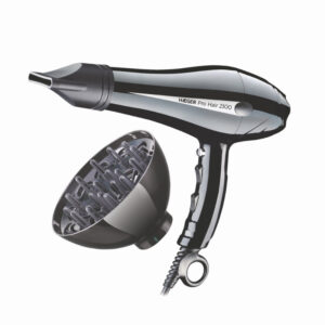 SECADOR DE PELO PRO HAIR 2.300W NEGRO HAEGER