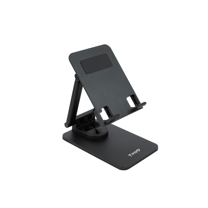 SOPORTE SOBREMESA AJUSTABLE PARA TABLETS 12.9'' NEGRO TOOQ